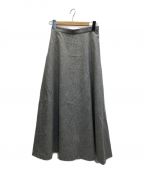 IENA（）の古着「Sustaina Tweed フレアスカート」｜グレー