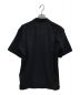 KOLOR (カラー) 17SS KNOT BUTTON SHIRT 　ウォッシャブルウールシャツ　チャイナシャツ　比翼シャツ 　半袖シャツ ネイビー サイズ:3：4800円