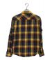 Vivienne Westwood (ヴィヴィアンウエストウッド) チェック リラックスシャツ イエロー サイズ:46：4800円
