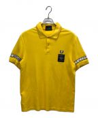 FRED PERRY×ART COMES FIRSTフレッドペリー×アートカムズファースト）の古着「ポロシャツ」｜イエロー
