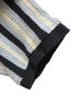 中古・古着 SUPREME (シュプリーム) 22SS Open Knit Stripe Zip Polo　オープンニットストライプジップポロ　ニットポロシャツ ブルー サイズ:XL：15800円