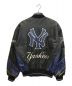GENUINE MERCHANDISE (ジェニュイン マーチャンダイズ) 90sオールレザースタジアムジャケット ヤンキース ブラック サイズ:S：59800円