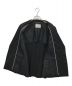 ZUCCA (ズッカ) S PEトロ テーラードジャケット　2Bテーラードジャケット ブラック サイズ:M：6800円