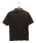 MONCLER (モンクレール) ロゴパッチポロシャツ ブラウン サイズ:S：7800円