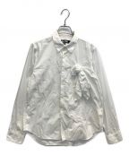 BLACK COMME des GARCONSブラック コムデギャルソン）の古着「胸立体リボンデザインシャツ」｜ホワイト