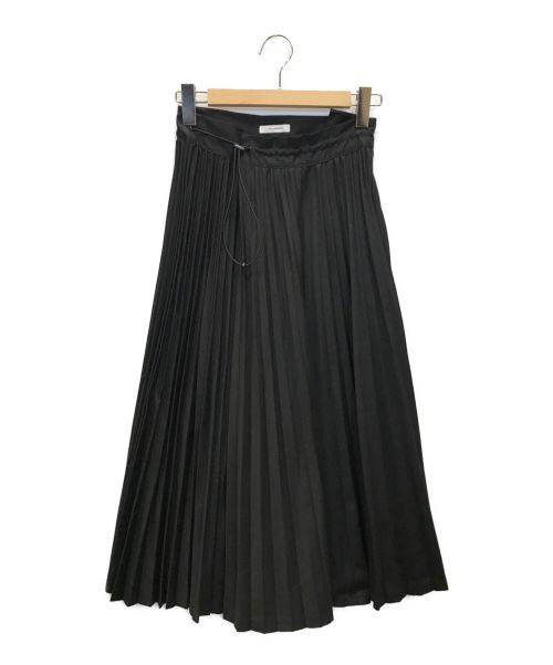TOGA ARCHIVES（トーガアーカイブス）TOGA ARCHIVES (トーガアーカイブス) Dickies (ディッキーズ) フェイクラッププリーツスカート ブラック サイズ:36の古着・服飾アイテム