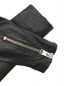 中古・古着 ALL SAINTS (オールセインツ) ダブルライダースレザージャケット ブラック サイズ:UK6　US2　EU34：8000円