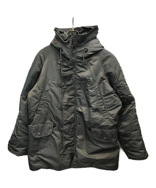 ALPHA（アルファ）ALPHA (アルファ) N-3Bジャケット グレー サイズ:Lの古着・服飾アイテム