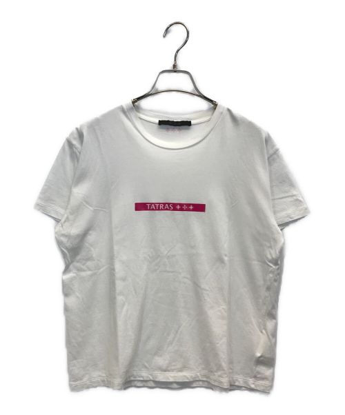 TATRAS（タトラス）TATRAS (タトラス) ロゴTシャツ ホワイト サイズ:2の古着・服飾アイテム