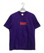 SUPREMEシュプリーム）の古着「22SS Ralph Steadman Box Logo Tee　ラルフ ステッドマン ボックス ロゴ Tシャツ」｜パープル