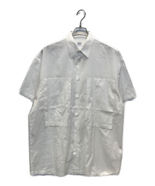 E.TAUTZ（イートーツ）E.TAUTZ (イートーツ) ショートスリーブ シャツ　半袖シャツ ホワイト サイズ:Mの古着・服飾アイテム
