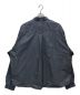 ROKX (ロックス) Side Mesh Short Shirts(L/S)　サイドメッシュ　オーバサイズシャツ ブルー サイズ:L：9800円