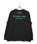 TAKAHIROMIYASHITA TheSoloIst. oversized l/s pocket tee priscilla 1969 オーバーサイズ　ロングスリーブTシャツ ブラック×グリーン サイズ:44：13800円