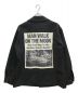 Soe (ソーイ) OVER COVERALL　カバーオール　オーバーサイズシャツブルゾン　ジャケット ブラック サイズ:０：6800円