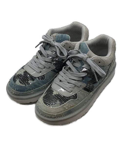 UGG（アグ）UGG (アグ) Highland Sneaker　デニム生地スニーカー インディゴ サイズ:US6の古着・服飾アイテム