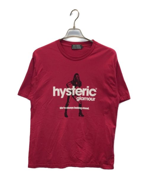 Hysteric Glamour（ヒステリックグラマー）Hysteric Glamour (ヒステリックグラマー) HYSTERIC DELIGHT Tシャツ ピンク サイズ:Lの古着・服飾アイテム