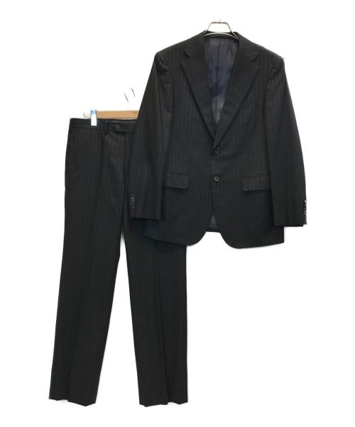 Hilton（ヒルトン）Hilton (ヒルトン) Super130sセットアップスーツ グレー サイズ:AB5の古着・服飾アイテム