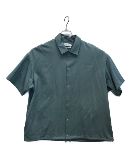 Graphpaper（グラフペーパー）Graphpaper (グラフペーパー) RESIN WOOL COACH SHIRTS グリーン サイズ:2の古着・服飾アイテム