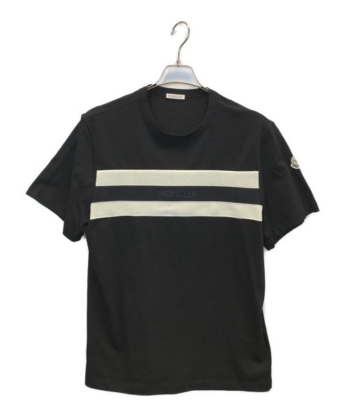 MONCLER（モンクレール）MONCLER (モンクレール) MAGLIA T-SHIRT ブラック サイズ:M 未使用品の古着・服飾アイテム