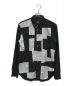 COMME des GARCONS HOMME DEUX（コムデギャルソン オム ドゥ）の古着「パッチワークシャツ」｜ブラック