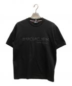 MONCLERモンクレール）の古着「Moncler Grenoble ロゴ Tシャツ」｜ブラック