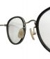 中古・古着 BEAUTY&YOUTH (ビューティーアンドユース) 金子眼鏡 (カネコメガネ) 伊達眼鏡 ブラック：7800円
