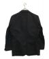 COMME des GARCONS HOMME PLUS (コムデギャルソンオムプリュス) デカダンス期ロングカフステーラードジャケット ブラック サイズ:M：9800円