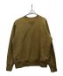 A.PRESSE（アプレッセ）の古着「22AW Vintage Sweatshirt ヴィンテージ加工スウェット」｜ゴールド