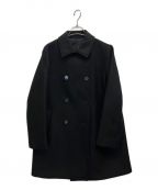 MACKINTOSH LONDONマッキントッシュ ロンドン）の古着「KEIGHLEY　キースリー　ライトボンディングウールPコート」｜ブラック