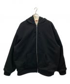 SUPREMEシュプリーム）の古着「22AW Faux Fur Lined Zip Up Hooded」｜ブラック