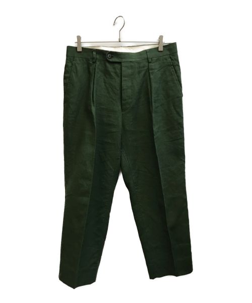 NEAT（ニート）NEAT (ニート) リネンパンツ グリーン サイズ:Mの古着・服飾アイテム
