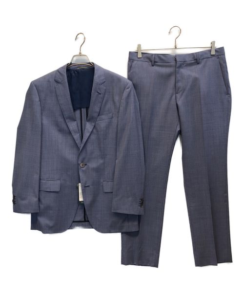 HUGO BOSS（ヒューゴ ボス）HUGO BOSS (ヒューゴ ボス) セットアップスーツ ブルー サイズ:48 未使用品の古着・服飾アイテム