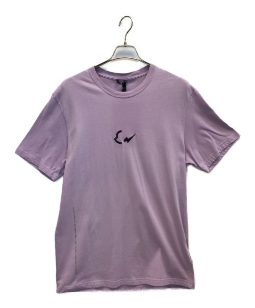 MONCLER（モンクレール）MONCLER (モンクレール) FRAGMENT DESIGN (フラグメント デザイン) Tシャツ パープル サイズ:Mの古着・服飾アイテム