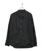COMME des GARCONS HOMME DEUXコムデギャルソン オム ドゥ）の古着「製品染スナップシャツ」｜ブラック