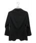 Y's (ワイズ) フロントジップ3Bジャケット ブラック サイズ:3：12800円