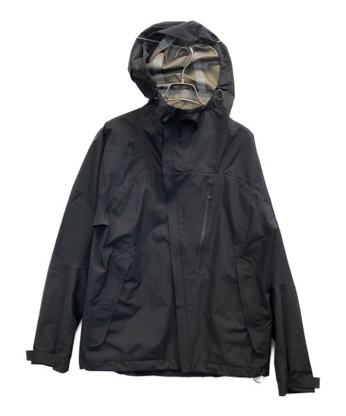 DESCENTE（デサント）DESCENTE (デサント) GORE－TEXウィンドストッパーシェルジャケット ブラック サイズ:Sの古着・服飾アイテム