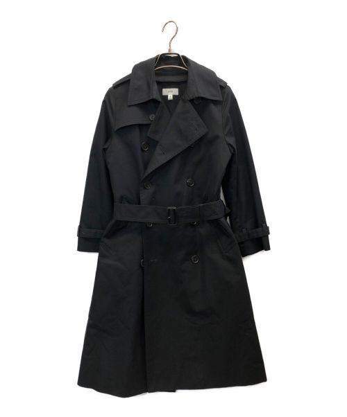 HYKE（ハイク）HYKE (ハイク) ウールライナー付き トレンチ コート ブラック サイズ:2の古着・服飾アイテム