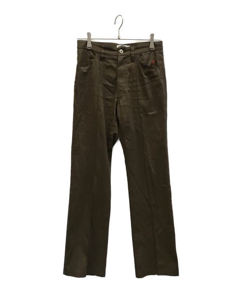 TTT MSW（ティー）TTT MSW (ティー) 21SS NEW STANDARD PANTS ブラウン サイズ:Sの古着・服飾アイテム