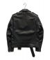 Schott (ショット) ONE STAR NEW NAKED JKT ワンスターニューネイキッドレザージャケット ブラック サイズ:40：64800円