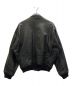 LIBERTO (リベルト) A-2フライトレザージャケット ブラック サイズ:L：9800円