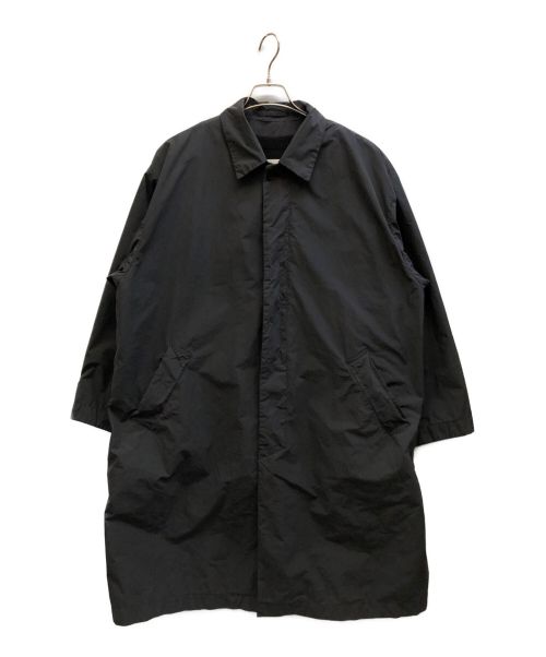 ATON（エイトン）ATON (エイトン) AIR VENTILE BALMACAAN COAT　バルマカーンコート グレー サイズ:XLの古着・服飾アイテム