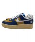 NIKE (ナイキ) UNDEFEATED (アンディフィーテッド) AIR FORCE 1 LOW SP ブルー×イエロー サイズ:US7.5：9000円