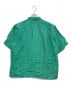 COMME des GARCONS HOMME (コムデギャルソン オム) オープンカラーシャツ グリーン サイズ:サイズ表記無し：7800円