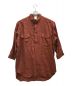 Yohji Yamamoto pour homme（ヨウジヤマモト プールオム）の古着「リネンロングシャツ」｜ブラウン