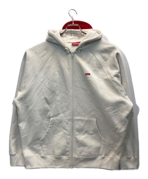 SUPREME（シュプリーム）SUPREME (シュプリーム) Brim Zip Up Hooded Sweatshirt ホワイト サイズ:XLの古着・服飾アイテム