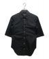 BALENCIAGA（バレンシアガ）の古着「ウエスタンショートスリーブシャツ」｜ブラック