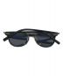 金子眼鏡 (カネコメガネ) サングラス ブラック サイズ:46□23-145：11000円