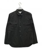COMME des GARCONS SHIRTコムデギャルソンシャツ）の古着「長袖シャツ」｜ブラック