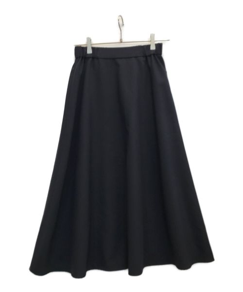 SOEJU（ソージュ）SOEJU (ソージュ) ソフトオックスロングフレアスカート ネイビー サイズ:Sの古着・服飾アイテム