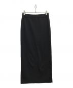 FRAMeWORKフレームワーク）の古着「24SS VIS-NYフルニードルタイトスカート」｜ブラック